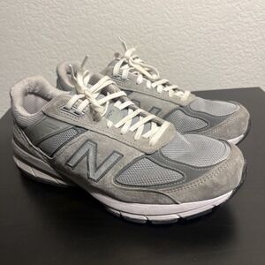New Balance 990v5 Men's Castlerock Grey Walking  Sneakers Shoes Size 10.5 4E